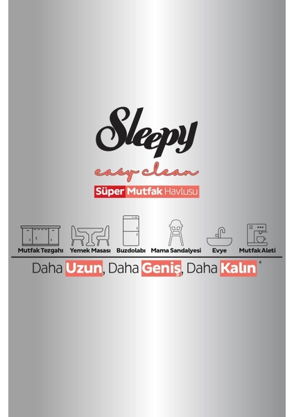 Easy Clean Süper Yüzey Temizlik Mutfak Havlusu&mendili Greyfurt Yağlı 4X50 (200 Yaprak) indirimleri