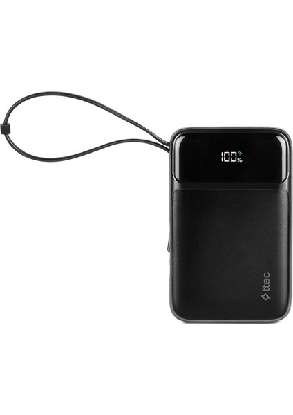 Recharger Pro LCD 10.000MAH Pd 22,5W Lightning ve Usb-C Hızlı Şarj Aleti/powerbank