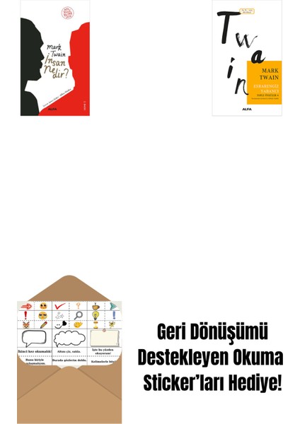Insan Nedir? + Esrarengiz Yabancı + Okuma Sticker'ları