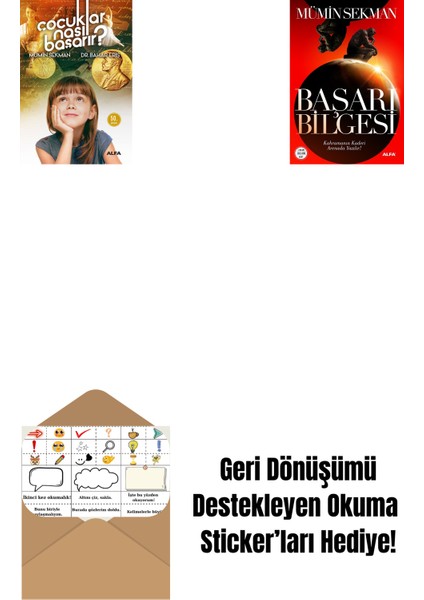 Çocuklar Nasıl Başarır? + Başarı Bilgesi + Okuma Sticker'ları