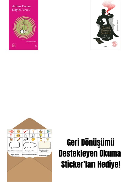 Everest Açıkhava 37 - Parazit + Sherlock Holmes'un Son Görevi + Okuma Sticker'ları