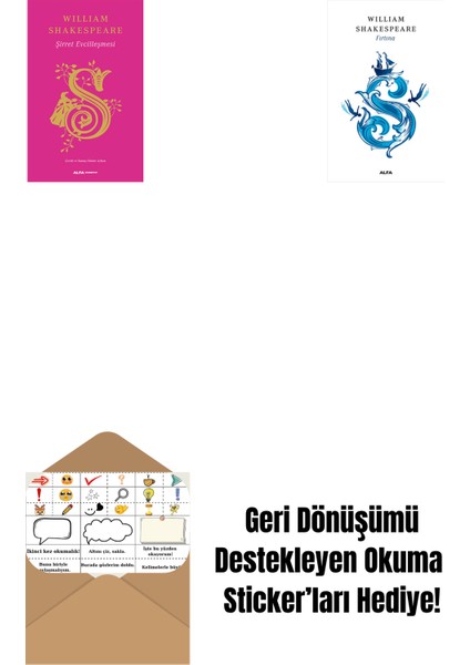 Şirret Evcilleşmesi (Ciltli) + Bir Yazdönümü Gecesi Rüyası + Okuma Sticker'ları
