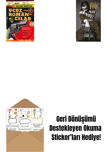 Ucuz Romancılar + Fink (Ciltli) + Okuma Sticker'ları