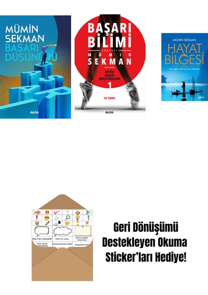 Başarı Düşünürü + Başarı Bilimi + Hayat Bilgesi 2 + Okuma Sticker'ları