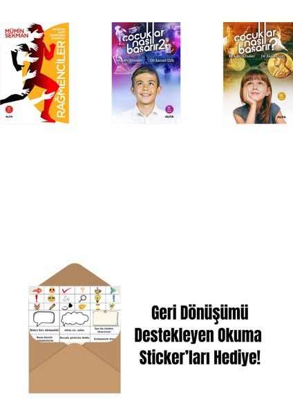 Rağmenciler - Akacak Azim Damarda Durmaz! + Çocuklar Nasıl Başarır 2 + Çocuklar Nasıl Başarır? + Okuma Sticker'ları