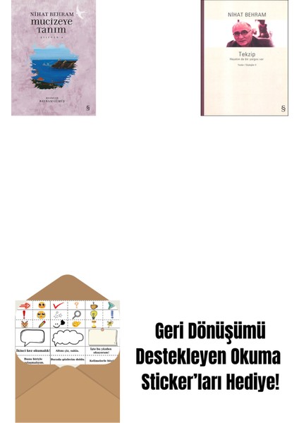 Mucizeye Tanım + Tekzip + Okuma Sticker'ları