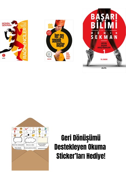 Rağmenciler - Akacak Azim Damarda Durmaz! + Her Şey Seninle Başlar + Başarı Bilimi + Okuma Sticker'ları