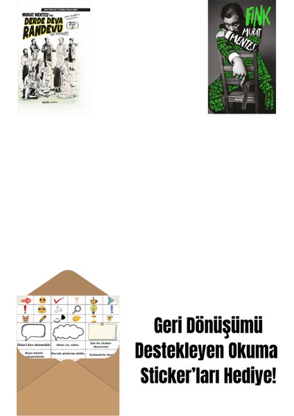 Derde Deva Randevu Süper Cilt-1 (Ciltli) + Fink + Okuma Sticker'ları