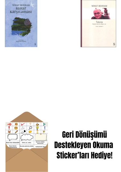Bahar Karşılaması + Tekzip + Okuma Sticker'ları