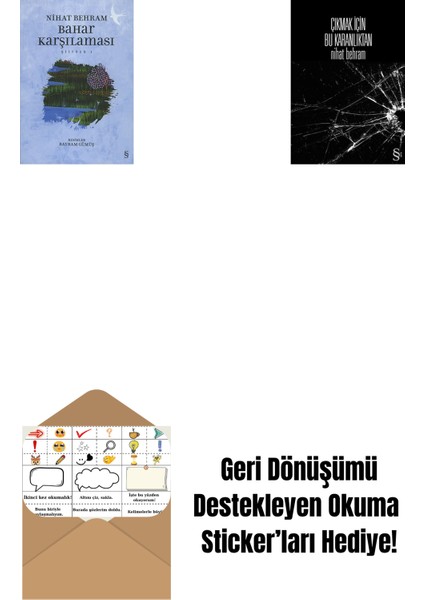 Bahar Karşılaması + Çıkmak Için Bu Karanlıktan + Okuma Sticker'ları