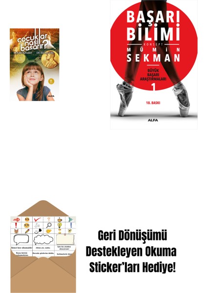 Çocuklar Nasıl Başarır? + Başarı Bilimi + Okuma Sticker'ları