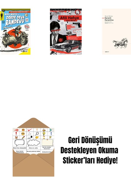 Derde Deva Randevu No- 4 + Afili Hafiye + Garanti Karantina + Okuma Sticker'ları