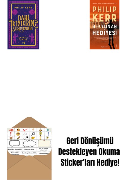 Dahi Ikizlerin Serüvenleri - Savaşçı Cinler + Bir Yunan Hediyesi + Okuma Sticker'ları