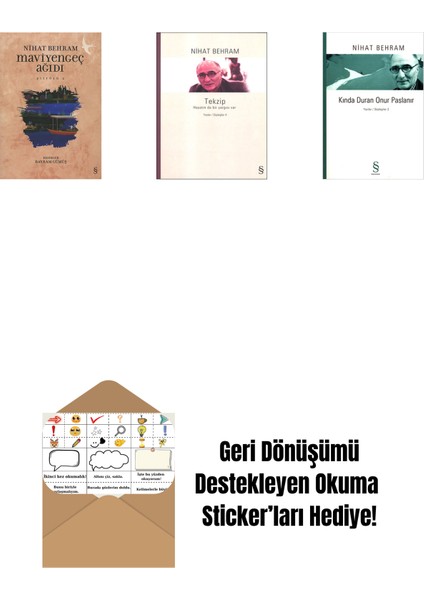 Maviyengeç Ağıdı + Tekzip + Kında Duran Onur Paslanır + Okuma Sticker'ları