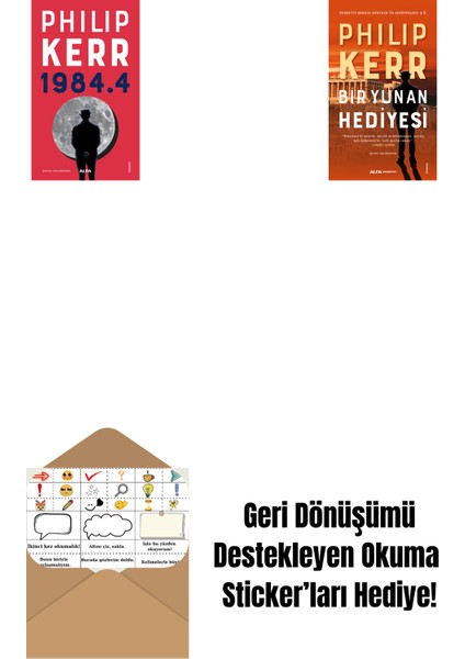 1984.4 + Bir Yunan Hediyesi + Okuma Sticker'ları