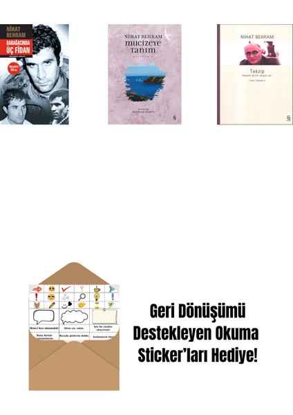 Darağacında Üç Fidan (Ciltli) + Mucizeye Tanım + Tekzip + Okuma Sticker'ları