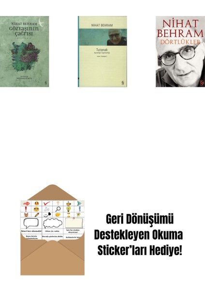 Gözyaşının Çağrısı + Tutanak + Dörtlükler + Okuma Sticker'ları