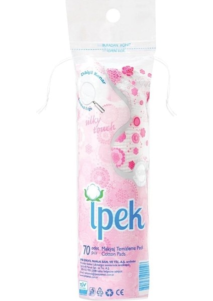 Ipek Pamuk Makyaj Temizleme Pedi 70X2 fiyatları