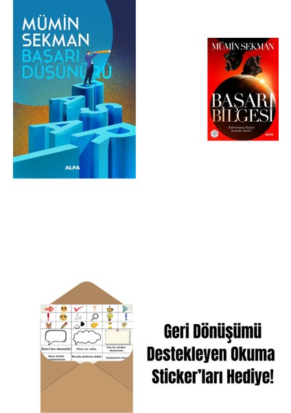 Başarı Düşünürü + Başarı Bilgesi + Okuma Sticker'ları