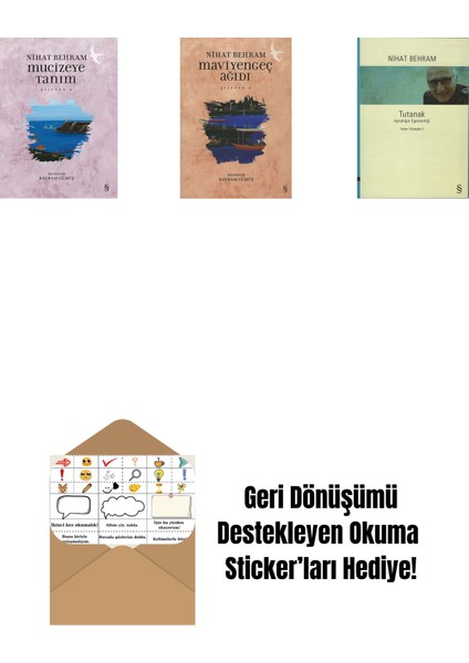 Mucizeye Tanım + Maviyengeç Ağıdı + Tutanak + Okuma Sticker'ları