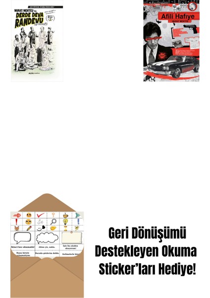 Derde Deva Randevu Süper Cilt-1 (Ciltli) + Afili Hafiye + Okuma Sticker'ları