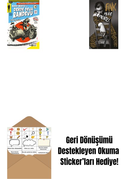 Derde Deva Randevu No- 4 + Fink (Ciltli) + Okuma Sticker'ları