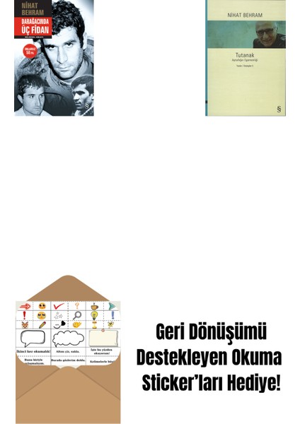 Darağacında Üç Fidan (Ciltli) + Tutanak + Okuma Sticker'ları