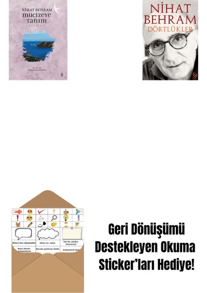 Mucizeye Tanım + Dörtlükler + Okuma Sticker'ları