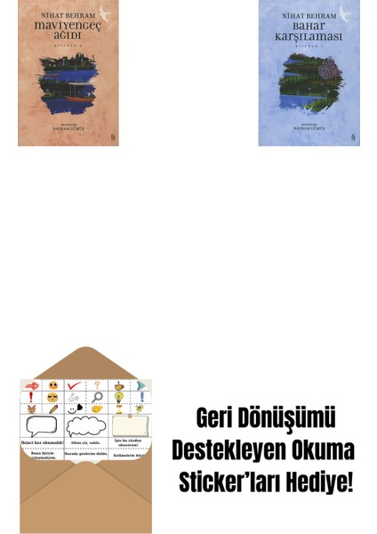 Maviyengeç Ağıdı + Bahar Karşılaması + Okuma Sticker'ları