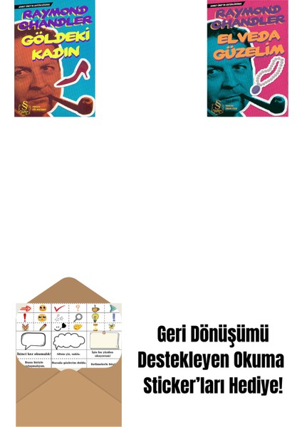 Göldeki Kadın (Cep Boy) + Elveda Güzelim (Cep Boy) + Okuma Sticker'ları