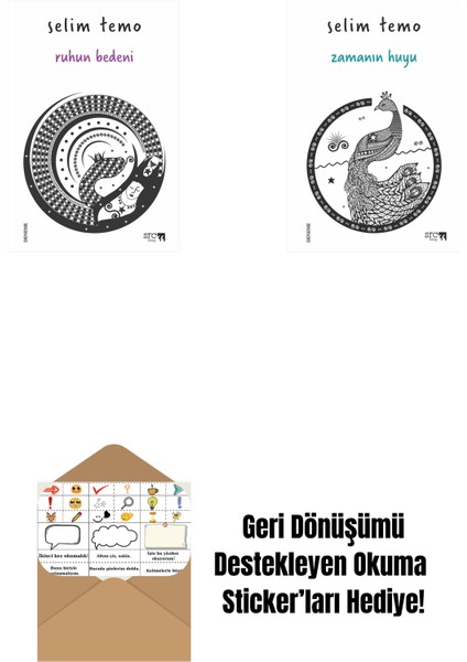 Ruhun Bedeni + Zamanın Huyu + Okuma Sticker'ları