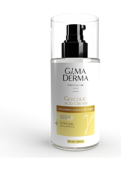 Canlandırıcı Glikolik Asit Krem 100 ml