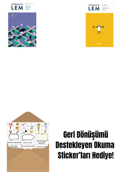 Küvette Bulunan Günce (SL14) + Sahibinin Sesi + Okuma Sticker'ları