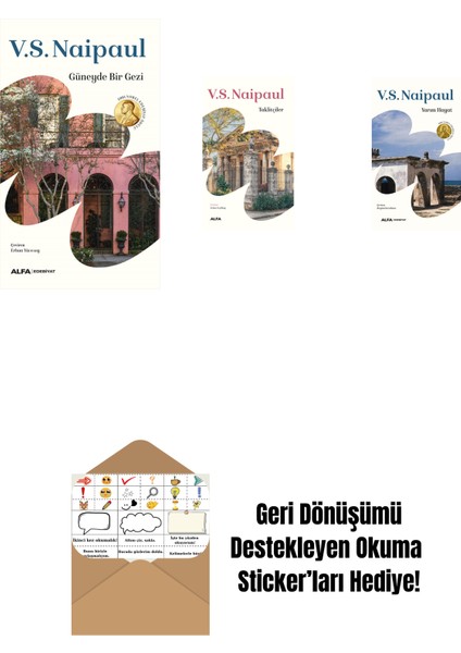 Güneyde Bir Gezi + Taklitçiler + Yarım Hayat + Okuma Sticker'ları