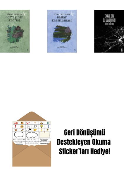 Gözyaşının Çağrısı + Bahar Karşılaması + Çıkmak Için Bu Karanlıktan + Okuma Sticker'ları