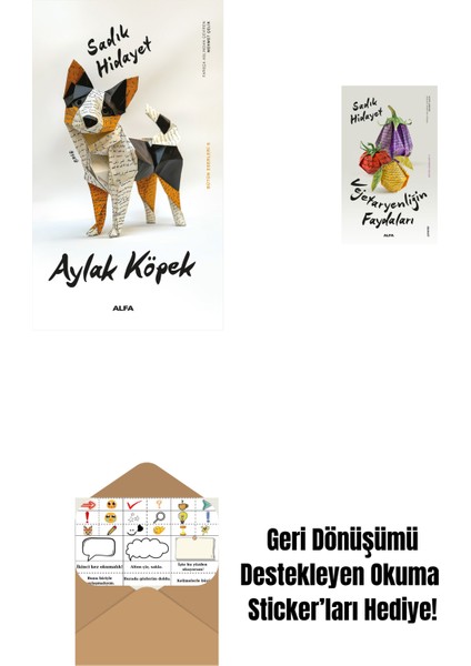Aylak Köpek + Vejetaryenliğin Faydaları + Okuma Sticker'ları