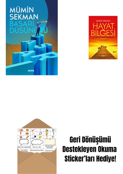 Başarı Düşünürü + Hayat Bilgesi + Okuma Sticker'ları