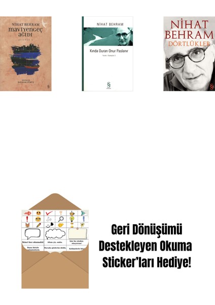 Maviyengeç Ağıdı + Kında Duran Onur Paslanır + Dörtlükler + Okuma Sticker'ları