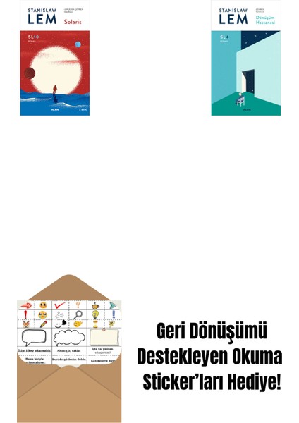 Solaris (SL10) + Dönüşüm Hastanesi (Sl4) + Okuma Sticker'ları