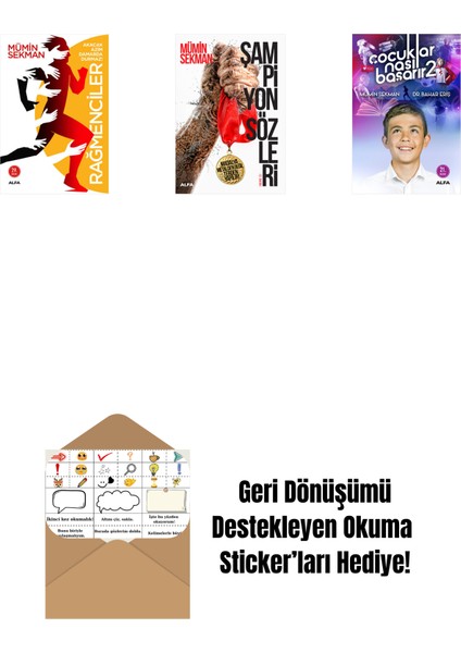 Rağmenciler - Akacak Azim Damarda Durmaz! + Şampiyon Sözleri + Çocuklar Nasıl Başarır 2 + Okuma Sticker'ları