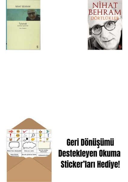 Tutanak + Dörtlükler + Okuma Sticker'ları