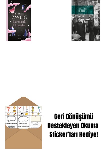 Karmaşık Duygular + Masalımsı Bir Gece + Okuma Sticker'ları