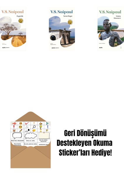 Özgürlük + Yarım Hayat + Gelişin Bilmecesi + Okuma Sticker'ları