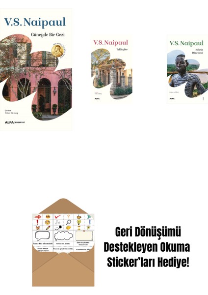 Güneyde Bir Gezi + Taklitçiler + Nehrin Dönemeci + Okuma Sticker'ları