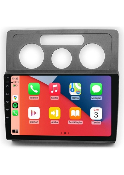 E100770 Volkswagen Caddy 2004-2015 6 GB Ram 64 GB Hafıza Carplay Android Multimedya Teyp
