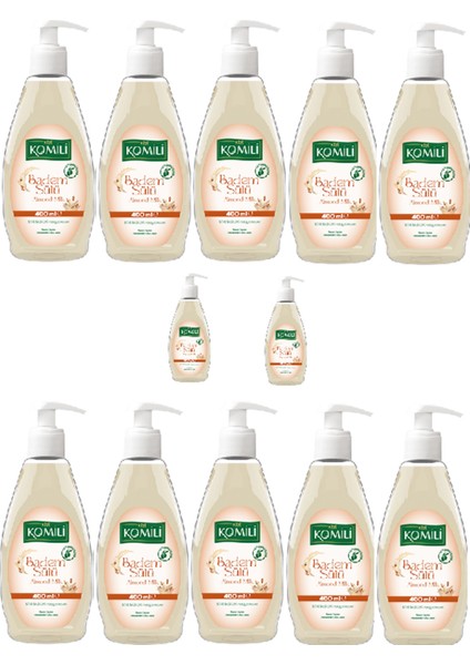 Komili Sıvı Sabun Badem Sütü 400ML *12 Adet*