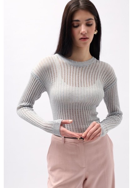 Fitilli Transparan Bluz modelleri