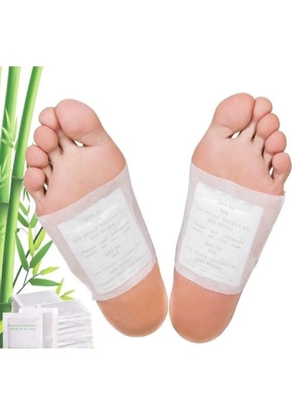 8 Adet | %100 Kinok Detoks Ayak Bandı , Foot Patch Detox Ayak Detoksu Bantı