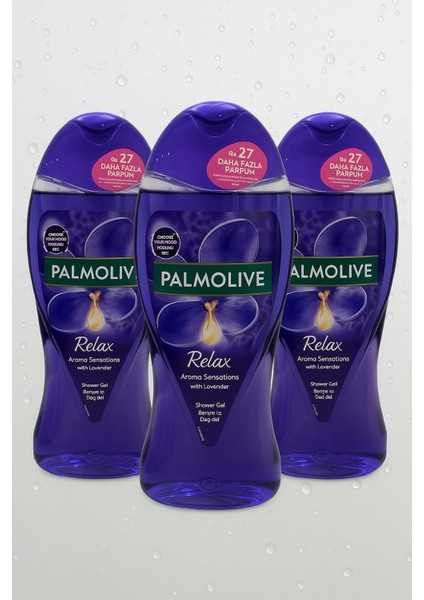 Aroma Sensations So Relaxed Duş Jeli 500 ml x 3 Adet