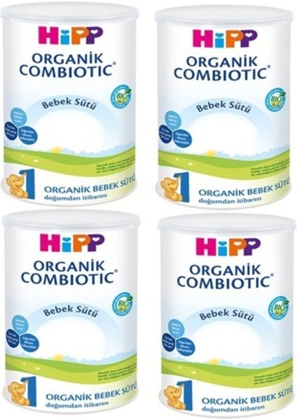 Hipp 1 Organic Combiotic Bebek Sütü 350GR*4LÜ
